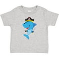 thumbnail image 3 of Inktastic Pirate Shark, Shark Wearing Pirate Hat, Blue Shark Boys or Girls Baby T-Shirt, 3 of 5