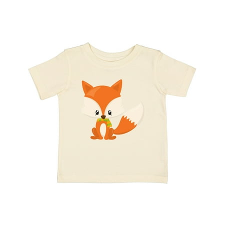 

Inktastic Cute Fox Little Fox Baby Fox Fox with Scarf Gift Baby Boy or Baby Girl T-Shirt