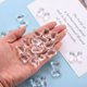 thumbnail image 5 of Transparent Acrylic Pendants Bowknot Clear 21x29x10.5mm Hole: 2.5mm about 118pcs/500g, 5 of 6