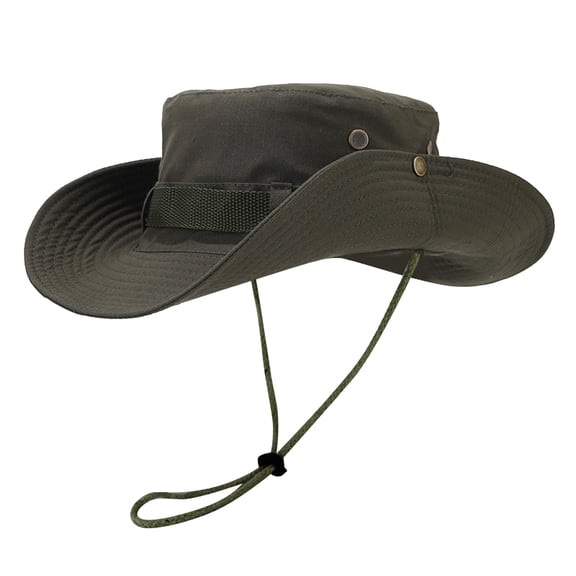 ZQUUVOU Women's Sun Hat Wide Trim Foldable Quick Dry Drawstring Bucket Hat Waterproof Lightweight Breathable Hiking Outdoor Olive Green
