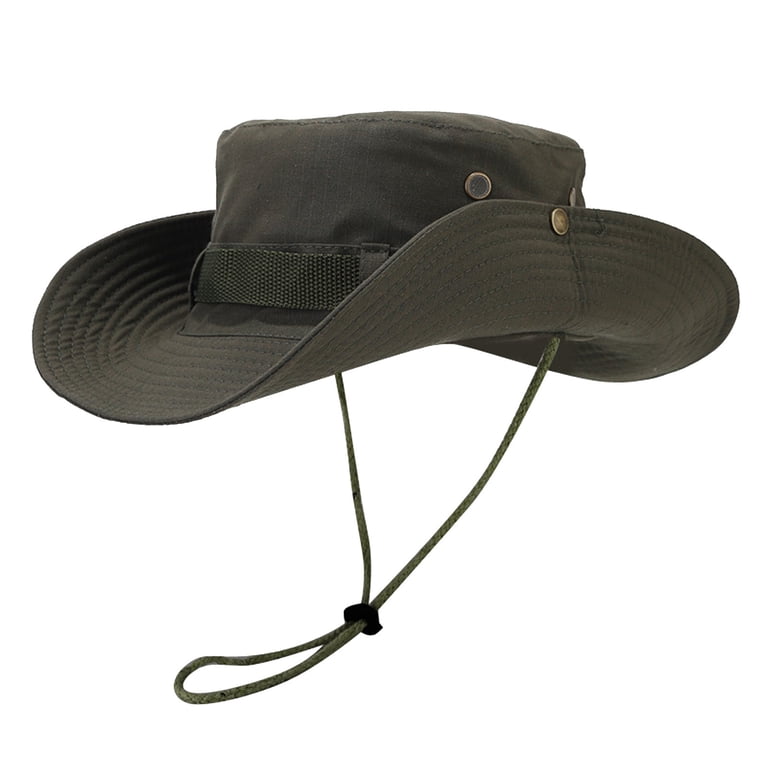 Awdenio Mens Womens Hats Bucket Rain Hat with Chin Strap  display picture 3