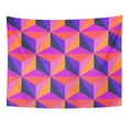 thumbnail image 1 of UFAEZU Colorful 70S Geometric Retro Pattern Disco 1970S Wall Art Hanging Tapestry Home Decor for Living Room Bedroom Dorm 51x60 inch, 1 of 2