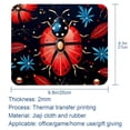 thumbnail image 5 of Ladybird Printed Desk Mat Mousepad, Non-Slip Rubber Bottom, 8.3x9.8 Inch, Suitable for Office and Gaming, 5 of 6