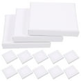 thumbnail image 6 of WASHWEPE Canvas Painting Set White Wood 12Pcs 3.9X3.9X0.6In For DIY Crafts Home Decoration, 6 of 8