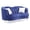 Blue, variant on Passion Furniture PF-G755-L Jewel 71 in. Flared Arm Polyester Straight Sofa in Gray