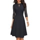 thumbnail image 1 of Vestido de cóctel de fiesta retro elegante con encaje calado y vuelo para mujer, 1 of 7