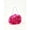 Pink, variant on Women’s Red Rose Clutch Purse, Floral Evening Bag with Chain Strap