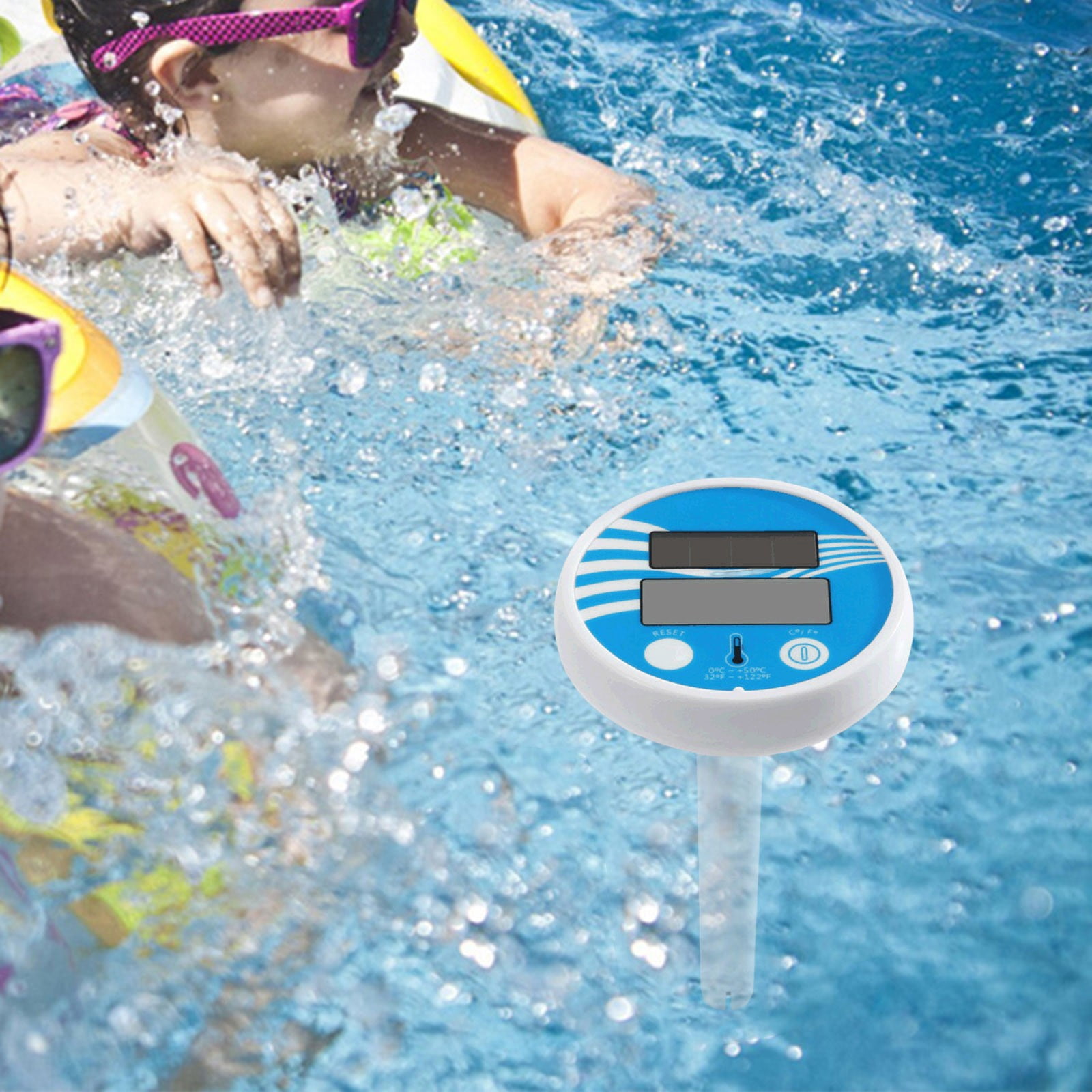 Solar Powered Floating Pool Heater for Constant Warm Water Efficient Swimming Accessory
