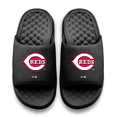 thumbnail image 2 of Unisex ISlide Black Cincinnati Reds Primary Motive Slide Sandals, 2 of 5