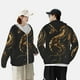 thumbnail image 4 of Fotbe Golden Dragon Tattoo Art Chaqueta con Protección Solar UPF 50+ para Hombre y Mujer, Camisa con Capucha y Bolsillos-Small, 4 of 7