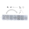 thumbnail image 3 of GUOOL 1Box Jewelry Making Findings Lot Crafts Supplies Lobster Clasp Accessories Tools, 3 of 9