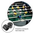 thumbnail image 6 of ROSENICE  8 Pcs Football Machine Cap Size End Caps for Foosball Table Small Black, 6 of 8