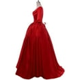 thumbnail image 4 of Women's Scottish Highland Dress Claire Fraser Red Dress Ball Gown, 4 of 7