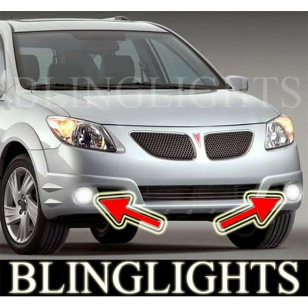 2005 2006 Pontiac Vibe GT Xenon Foglamps Foglights Driving Fog Lamps