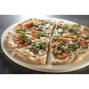 Pizza Stone for Oven, Grill, BBQ - Round 5/8 Inch Extra Thick Baking Stone- XL 16.5 Pan for Crispy Crust, Heavy Duty Cordierite Holds High Temp- Kitchen Essential