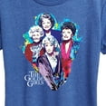 thumbnail image 3 of Golden Girls - Paint Splatter Group - Women's Short Sleeve Graphic T-Shirt, 3 of 5