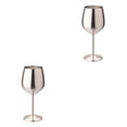 thumbnail image 2 of Wosthever Copa de vino de acero inoxidable de 500ml, vaso de una sola capa para bebidas, copa de cóctel de champán, doméstico para Type3 NO3, 2 of 6