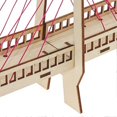 thumbnail image 4 of DIY Wooden Bridge Educational Kids Puzzle Toy Wood Assembly Bridge for Kindergarten Science Experiment, 4 of 4