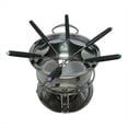 thumbnail image 1 of Juego de Ollas para Fondue, Olla Fondue Multiusos Acampar Al Aire Libre con 6 Varillas, Queso y Chocolate Acero Inoxidable, 1 of 5