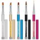 thumbnail image 1 of Nail Art Brush Pen Gel Nails Painting Pen Nail Art Liner Brush Pen Set con cristales para Diy Nail Art (2 juegos, multicolor), 1 of 5