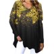 thumbnail image 1 of Camisas informales de manga larga para mujer, jersey, túnica suelta, blusa con cuello en V y estampado navideño Fridja fhghd2736, 1 of 5