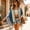 Clear, variant on Zigzag Strip Crochet Open Front Tassel Poncho Shawl Women Sleeveless Plain Multi Color Casual Vacation Outerwear Rose Gold One Size