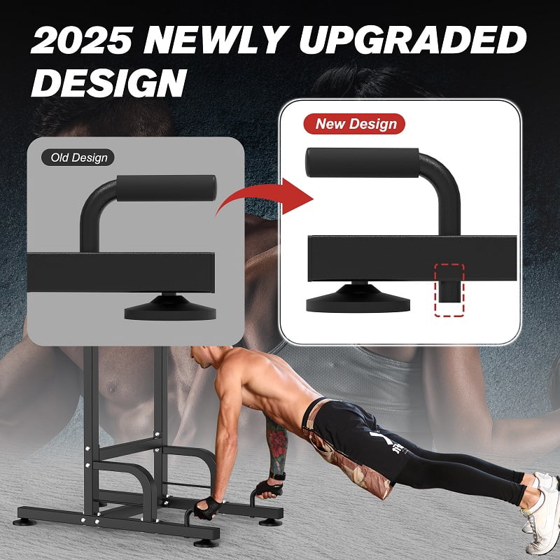 Relife Sports Multifunction Power Tower Pull up Bar Dip Station for Home Gym Strength Training Workout Equipment Max Weight 450lbs