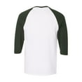 thumbnail image 3 of Gildan G570 Adult Heavy Cotton 3/4-Raglan Sleeve T-Shirt, 3 of 3
