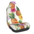 thumbnail image 1 of Balery Hawaiian Pineappl Funda de Asiento para Auto con Diseño - Cubierta Frontal Suave y Transpirable con Protector Antideslizante- 1 Unidad, 1 of 5