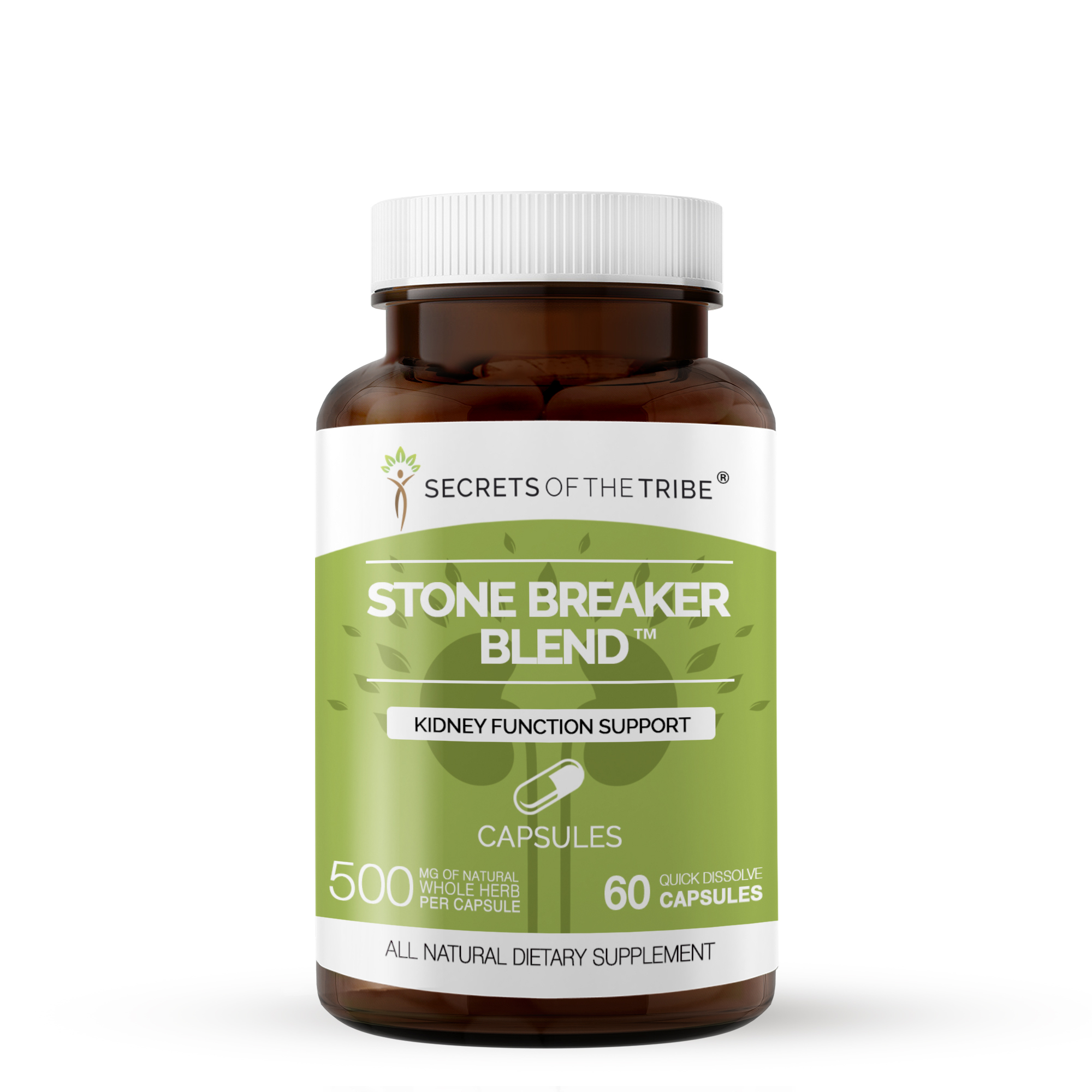 Stone Breaker Blend 60 Capsules, 500 mg, Stonebreaker, Burdock, Yucca