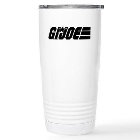 

CafePress - G.I. Joe Logo Bla 16 Oz Stainless Steel Travel Mug - Stainless Steel Travel Mug Insulated 20 oz. Coffee Tumbler