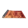 thumbnail image 2 of Ahgly Company Indoor Round Oriental Orange Industrial Area Rugs, 8' Round, 2 of 4