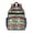 Boston Terrier, variant on Boxer Dog Pitbull Terriers Dog and Drinks Backpack for School,Cute School Bag,Schoolbag with Adjustable Shoulder Straps & Padded Back,15.25"x11.5"x5.25"
