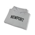 thumbnail image 4 of Newport RI Rhode Island OR Oregon Moving Hoodie, Gifts, Hooded Sweatshirt, 4 of 4