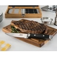 thumbnail image 4 of Viking Professional 6-Piece Steak Knife Set in Bamboo Box, 4 of 7