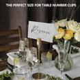 thumbnail image 5 of PinesC 120 Pcs Blank Place Cards for Table Seting - Name Cards White, Table Place Cards for Dining, Party, Wedding, Tent Cards Fold 3.5×2 Inches White, 5 of 5