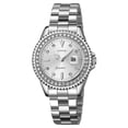 thumbnail image 2 of Reloj de Cuarzo Unisex con Correa de Acero Inoxidable, Sumergible 30M, Vestir Casual de Negocios, Reloj de Agujas Elegante y Versátil para Hombres Mujeres, 2 of 9