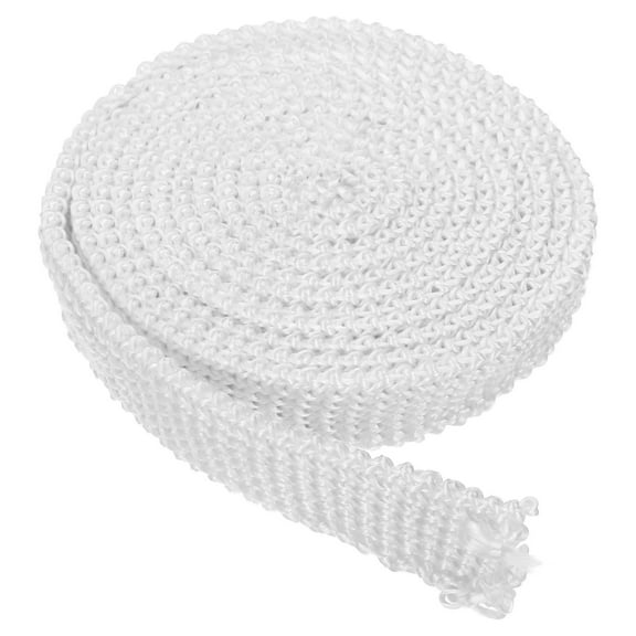 Uxcell 3/4"x 1/8"x73" Wood Stove Gasket, Fiberglass Flat High Temperature Resistance Seal Rope, White