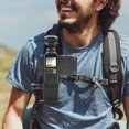 thumbnail image 2 of Backpack Camera Mount, Sturdy Durable Black ABS Camera Accessory, Osmo Pocket For, 2 of 8