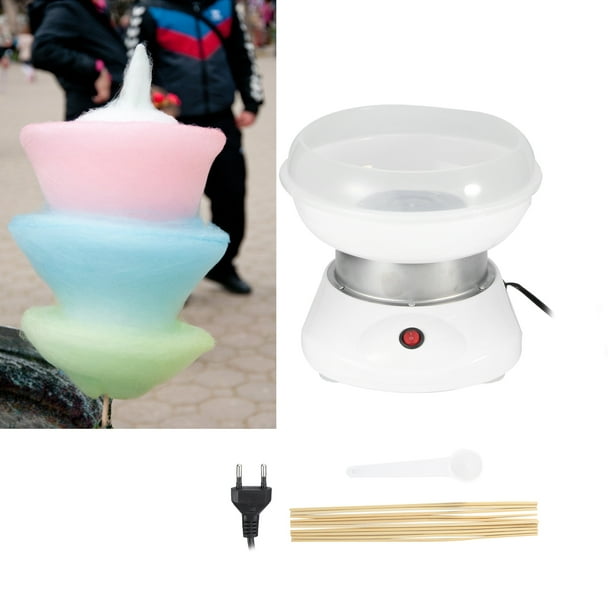 Candy Household DIY Máquina Eléctrica De Algodón De Azúcar Máquina De Algodón De Azúcar Portátil
