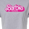 thumbnail image 3 of Barbie The Movie - Movie Logo  - Juniors Cropped Cotton Blend T-Shirt, 3 of 5