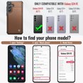 thumbnail image 2 of Allytechgroup Wallet Case for Samsung Galaxy S24 FE with Credit Card Holder, [RFID Blocking] [Camera Screen Protection] PU Leather Magnetic Clasp Kickstand Shockproof Protective Case, Brown, 2 of 11