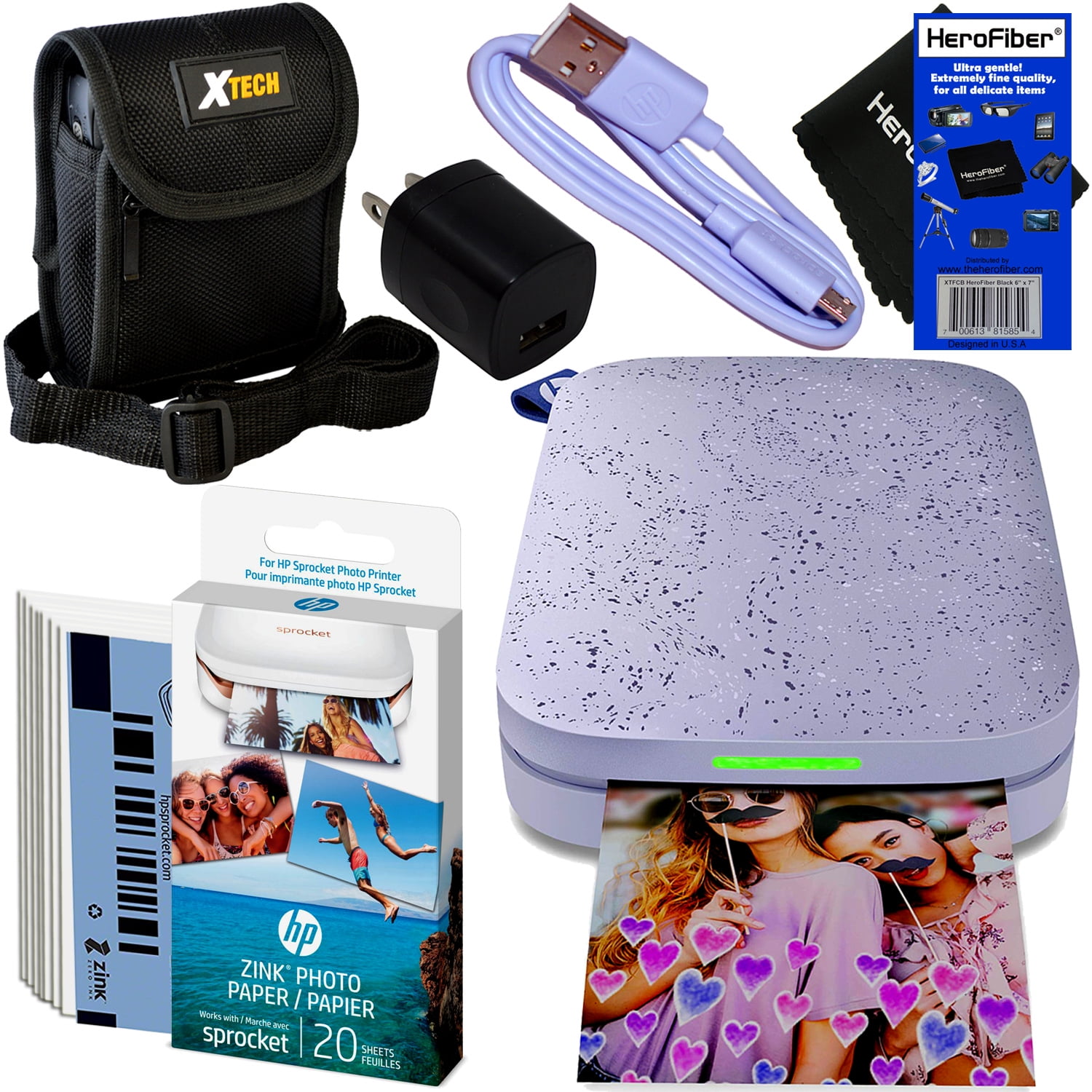 HP Sprocket Portable Photo Printer (2nd Edition) for iPhone or Android