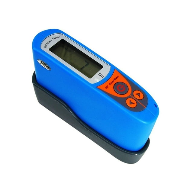 Digital 60 Degree Gloss Meter 0-199.5 GU Ceramic Rubber Plastic Leather Stone Glossmeter Car Paint Glossiness Tester ,Low Energy