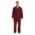 thumbnail image 3 of Kolipajam Men's 100% Cotton Flannel Pajama Set Yarn Dyed Pjs for Men Bottom with Pockets L, 3 of 5