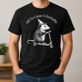 thumbnail image 2 of Off To Cause A Kerfuffle Opossum Graphic T-Shirt, Funny Unisex Tee, 2 of 9