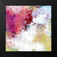 thumbnail image 2 of Ogren, Sarah 20x20 Black Modern Framed Museum Art Print Titled - Rainbow Abstract, 2 of 5