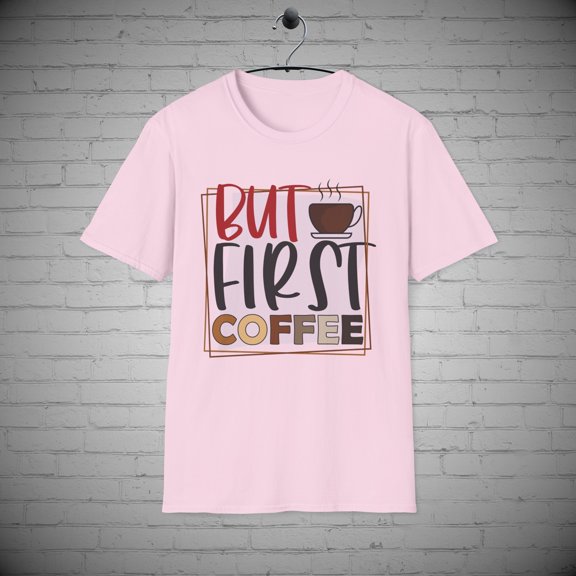 But First Coffee t-shirt, Coffee lover Gift, Caffeine addict tee
