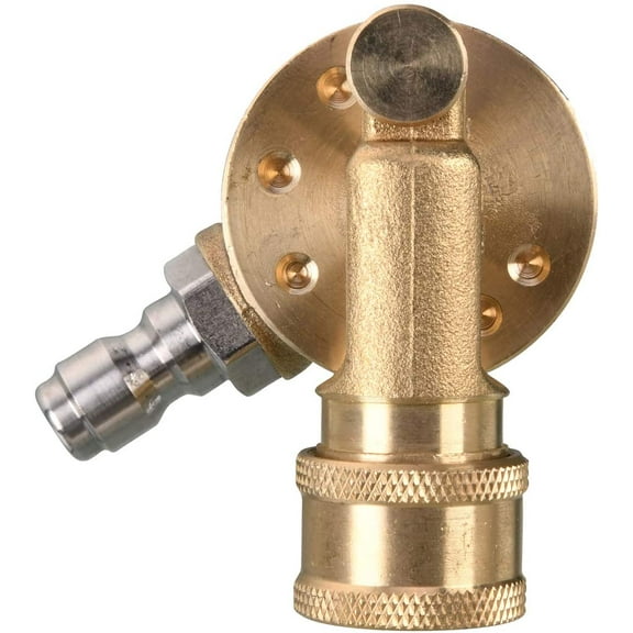 Tool Daily Pivoting Coupler for Pressure Washer Tips, Gutter Cleaner Attachment, 1/4 inch Quick Disconnect