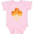 thumbnail image 3 of Inktastic Cute Candy Corn Heart Halloween Cutie Boys or Girls Baby Bodysuit, 3 of 5
